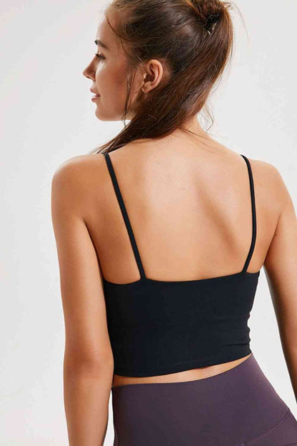 Feel Like Skin - Camisole de sport à encolure dégagée