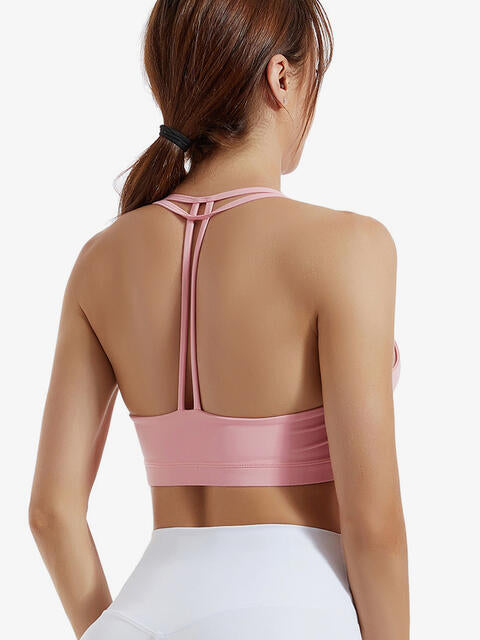 Soutien-gorge de sport à dos en T