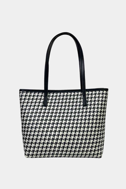 Bolso tote de cuero de PU estampado