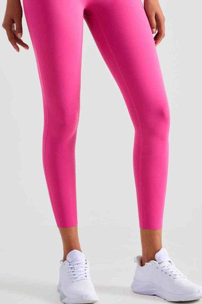 Leggings de yoga sans couture taille haute longueur cheville