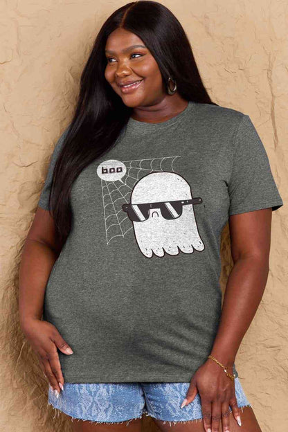 Simply Love Full Size BOO Graphic Cotton T-Shirt