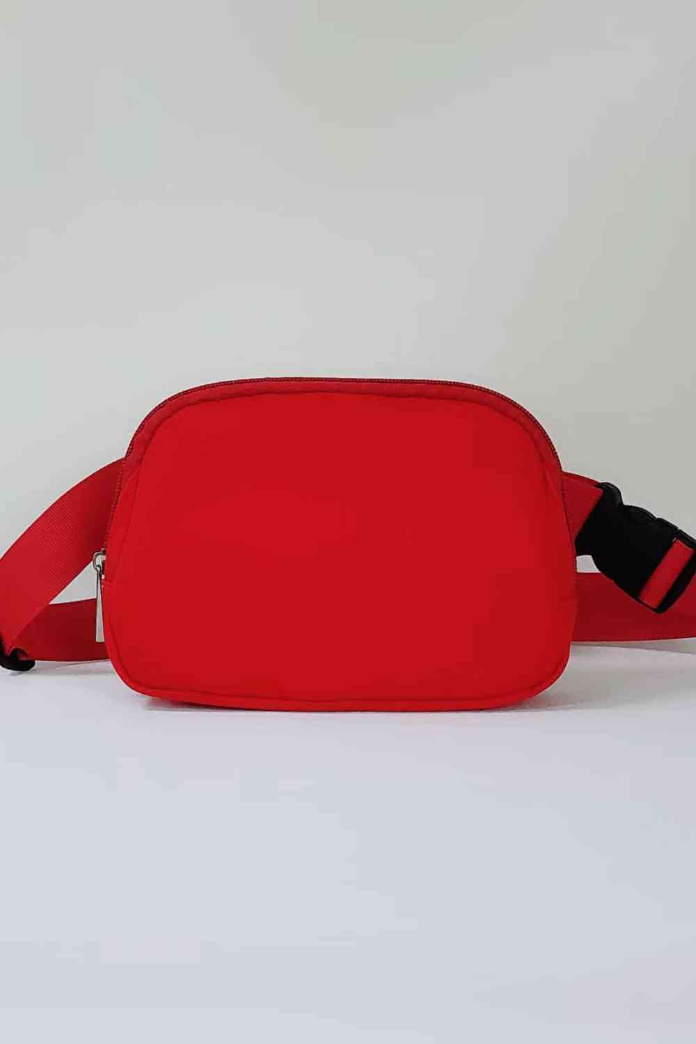 Buckle Zip Closure Fanny Pack