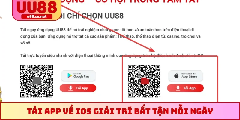 Tải app về iOS giải trí bất tận mỗi ngày