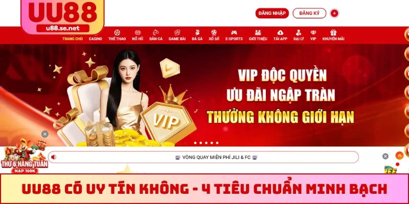 UU88 có uy tín không